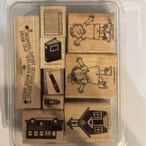 Stampin up! School days set